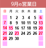 丸一製薬　営業日のご案内